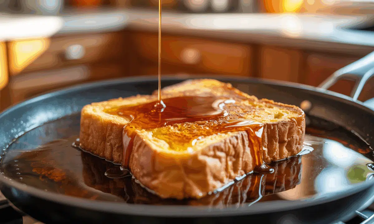 découvrez ce pain perdu au beurre demi-sel, un mariage parfait de croustillant et de moelleux, qui ravive les souvenirs d'enfance à chaque bouchée savoureuse.