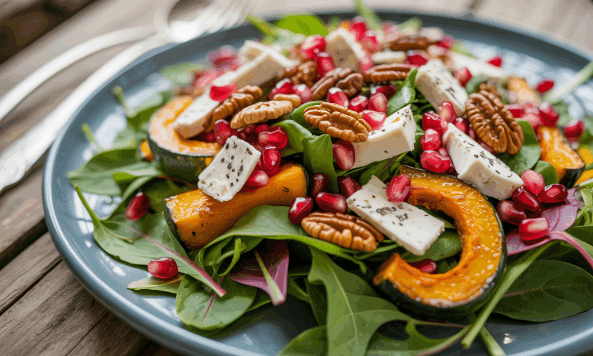 découvrez une salade automnale fraîche et gourmande, idéale pour savourer les meilleures saveurs de la saison. une recette simple et irrésistible qui pourrait bien devenir votre nouvelle obsession culinaire.
