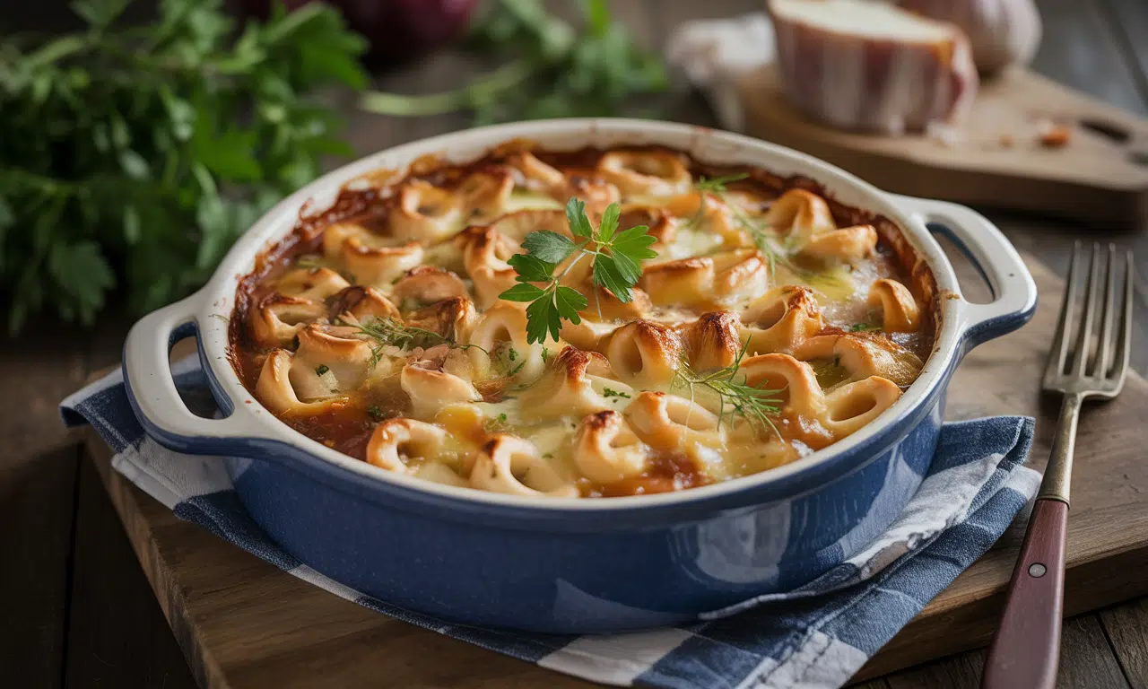 découvrez notre gratin de coquillettes au bœuf bourguignon, une recette automnale ultra fondante et facile à préparer pour transformer vos restes en un plat savoureux et réconfortant.