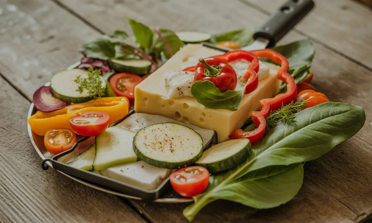 découvrez une recette de raclette gourmande et équilibrée qui allie moins de fromage, plus de légumes frais, pour un repas savoureux sans frustration. réinventez le plaisir convivial de la raclette !