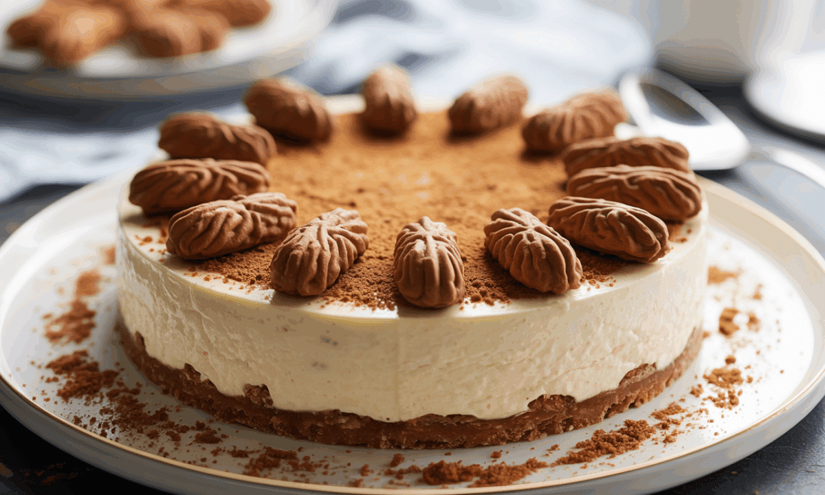 découvrez la recette express et magique de philippe etchebest : un cheesecake aux spéculoos gourmand et rapide, pour retrouver les saveurs d'enfance en seulement 10 minutes.