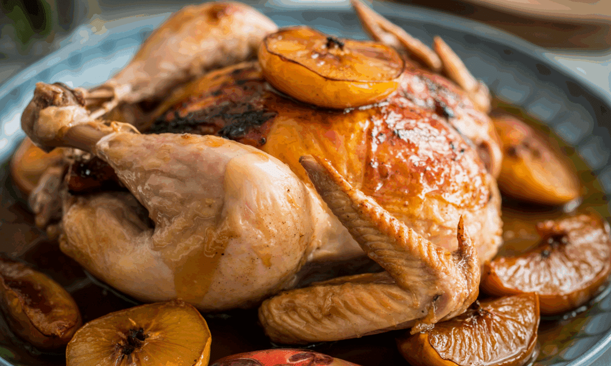 découvrez notre recette savoureuse de poulet aux coings caramélisés, parfaite pour réchauffer vos soirées fraîches avec une touche gourmande et parfumée.