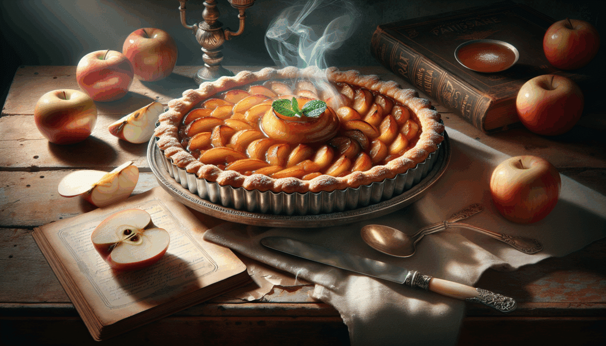 Tarte pommes-compote